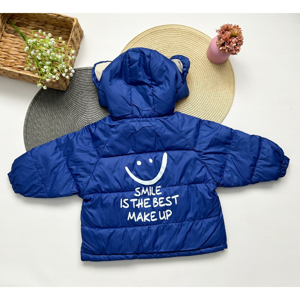 Демісезонна курточка Smile синя 10564
