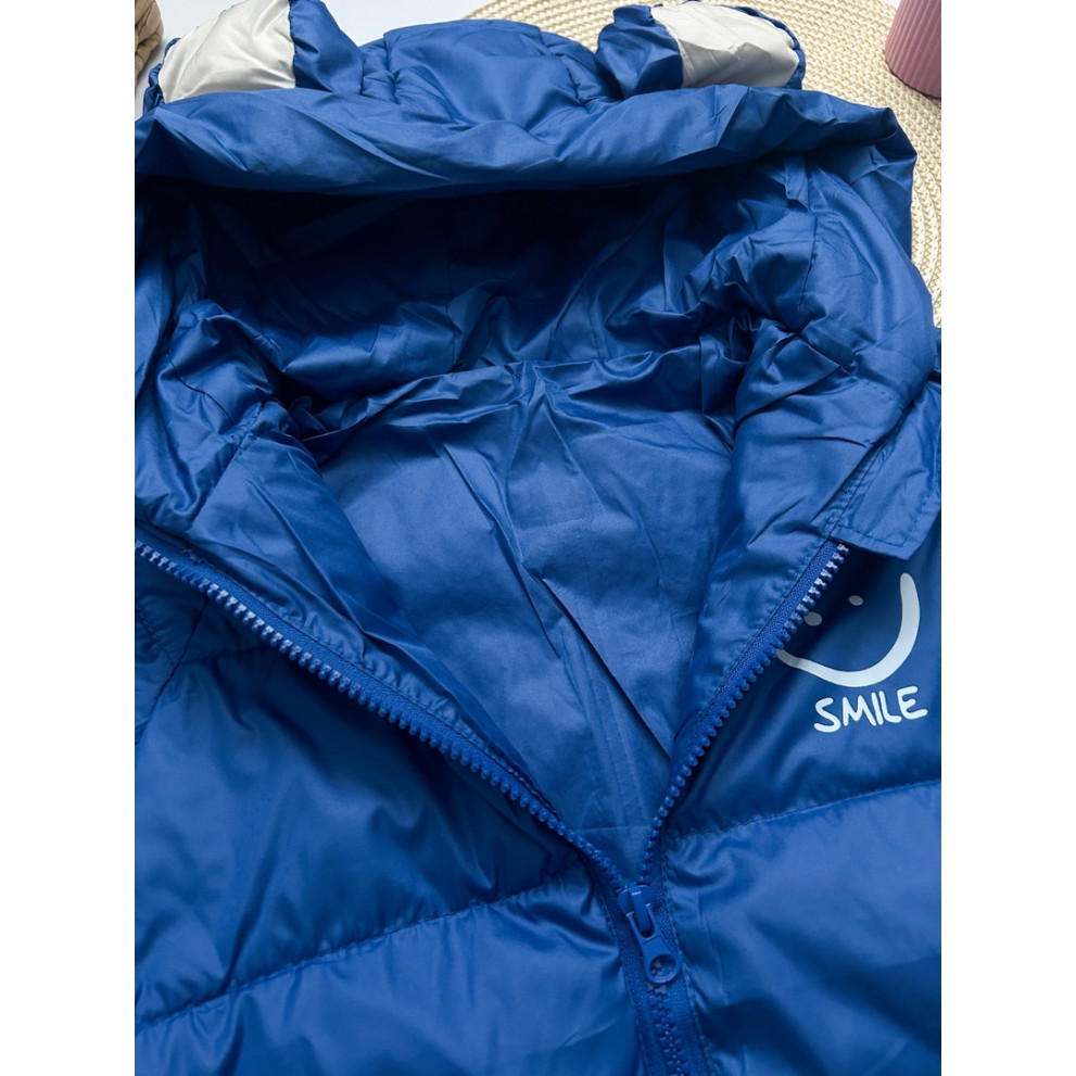 Демісезонна курточка Smile синя 10564