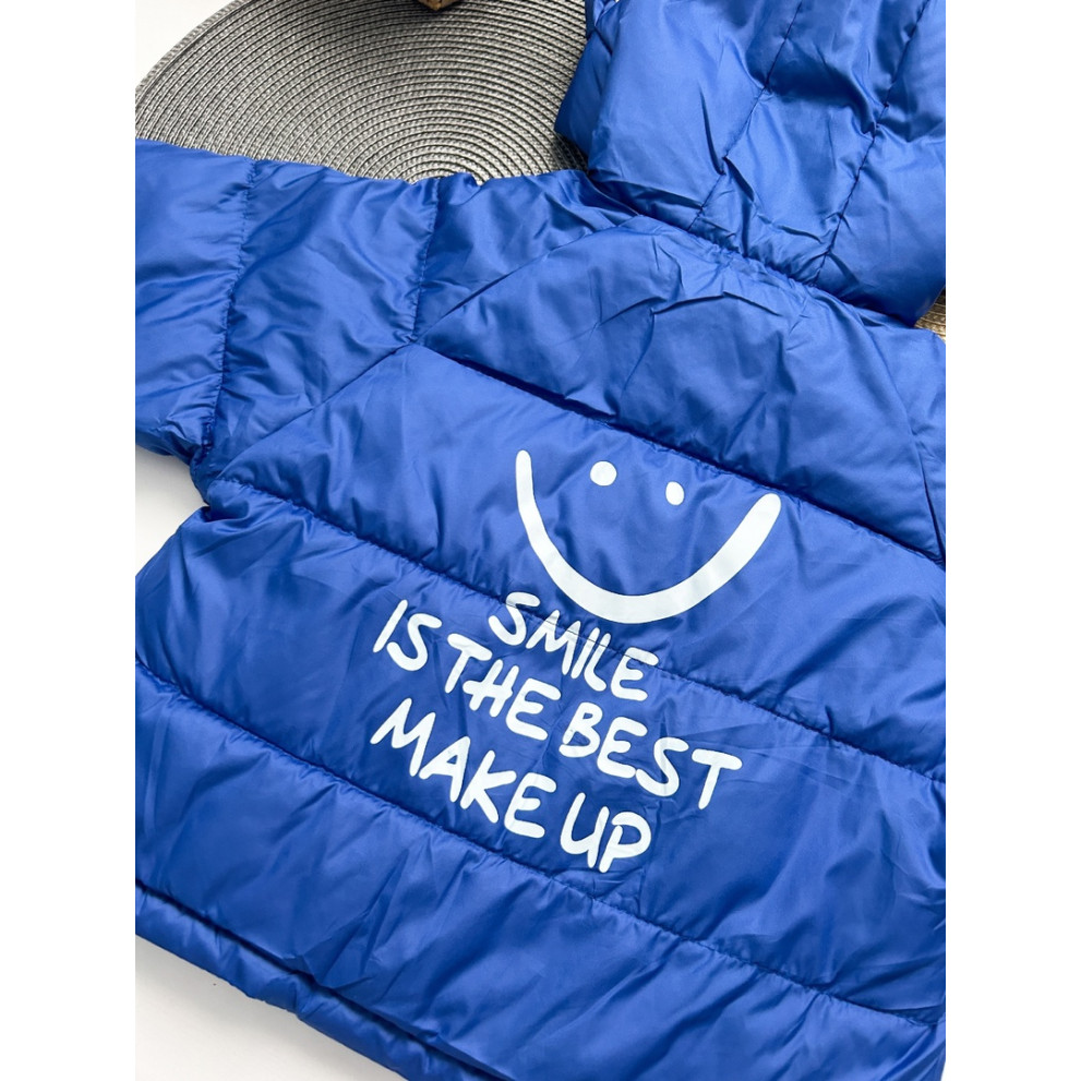 Демісезонна курточка Smile синя 10564