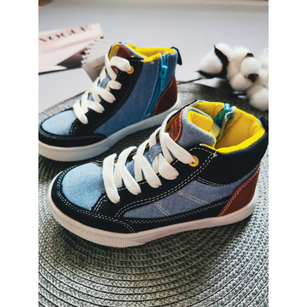 Демісезонні високі кеди 30136