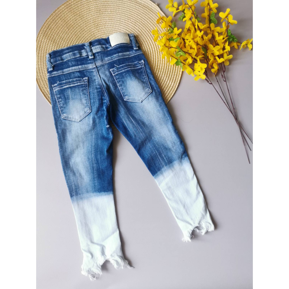 Джинси для дівчаток Flowers 3739