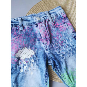 Джинси для дівчинки 1114