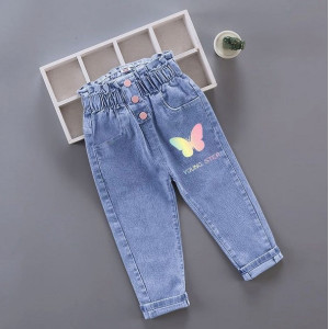 Джинси для дівчинки Метелик 10364
