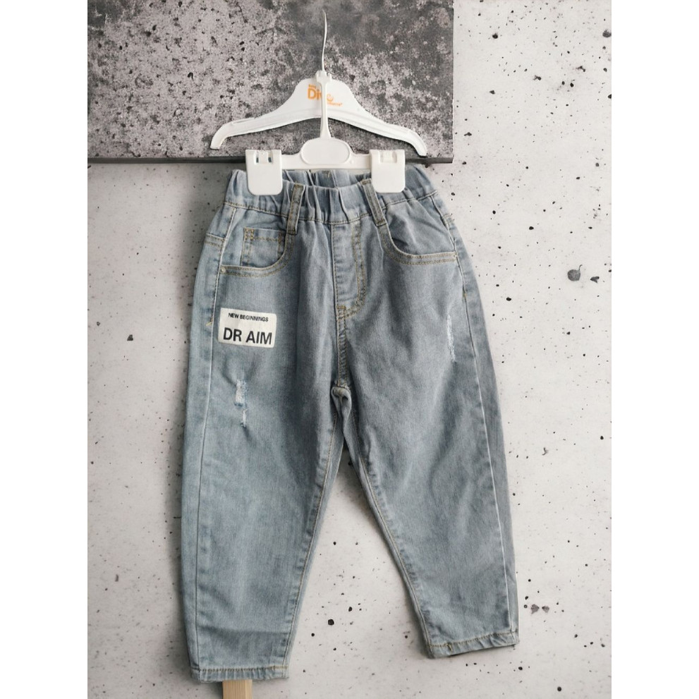 Джинси для хлопчика сині Dr Aim 10324