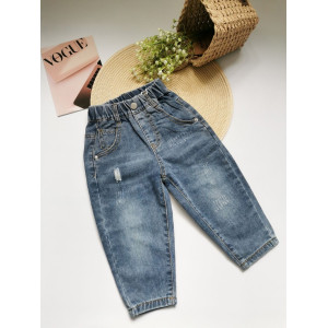 Джинси для хлопчика сині Ghloe 10329