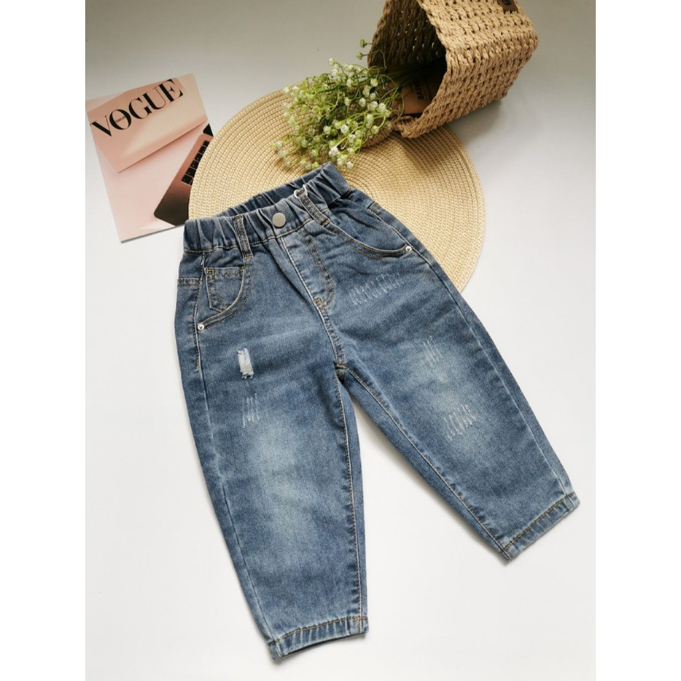 Джинси для хлопчика сині Ghloe 10329