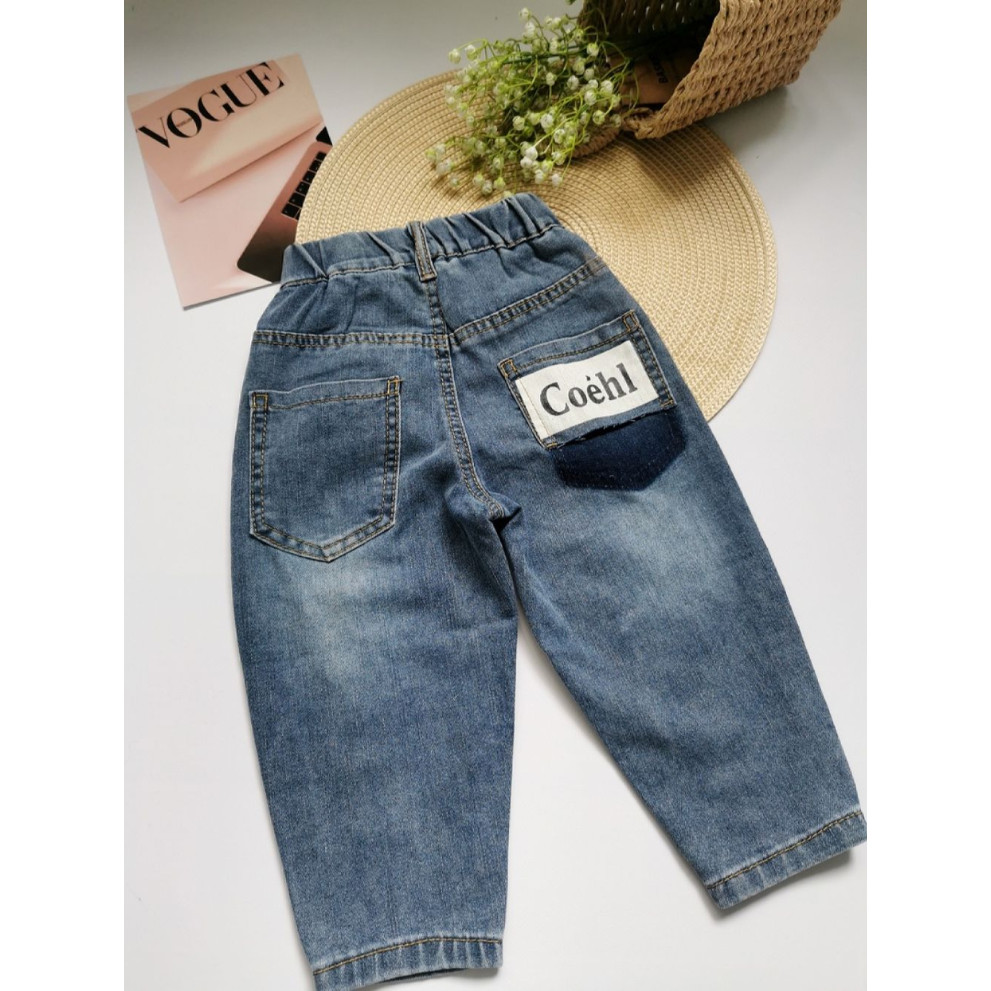 Джинси для хлопчика сині Ghloe 10329