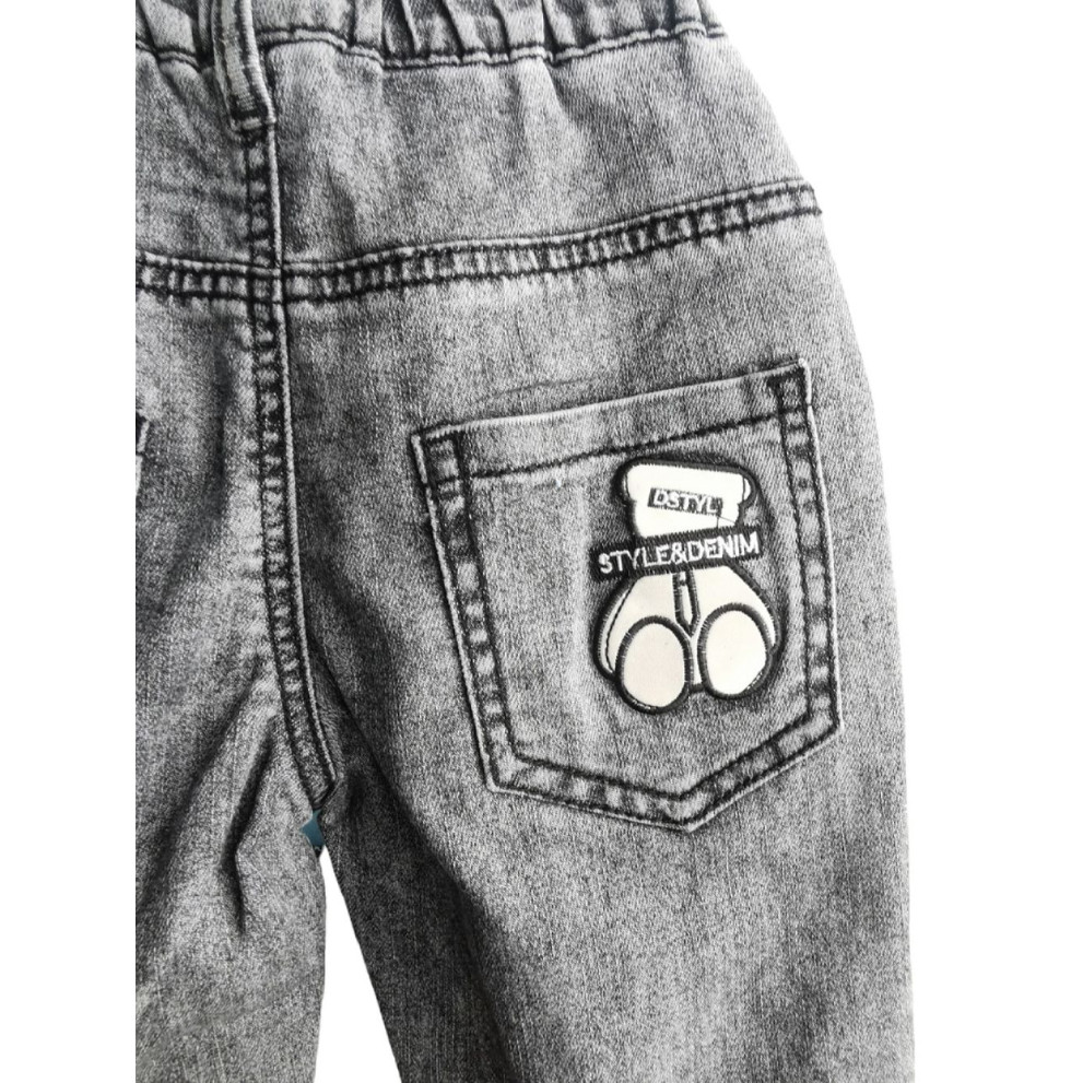Джинси для хлопчика сірі DSTYL 10327