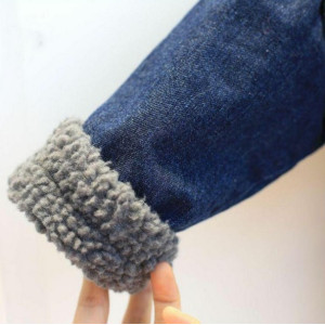 Джинсова курточка утеплена 1443