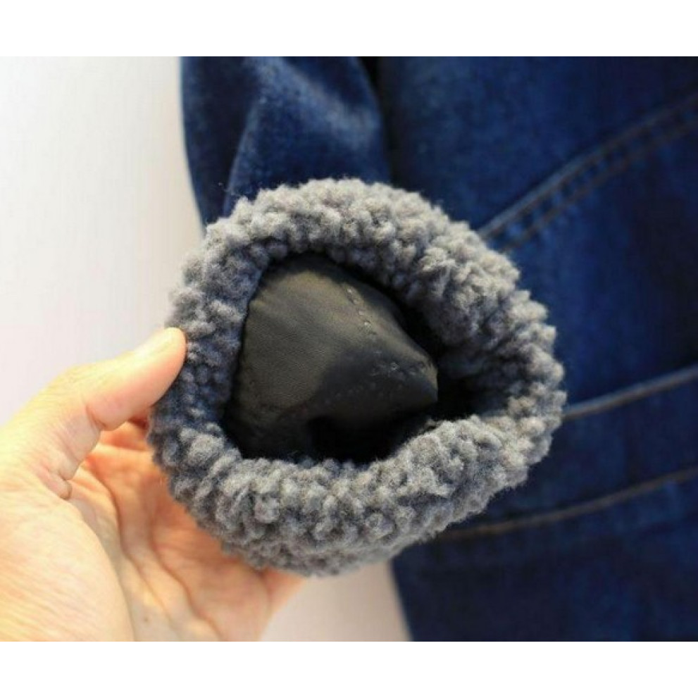 Джинсова курточка утеплена 1443