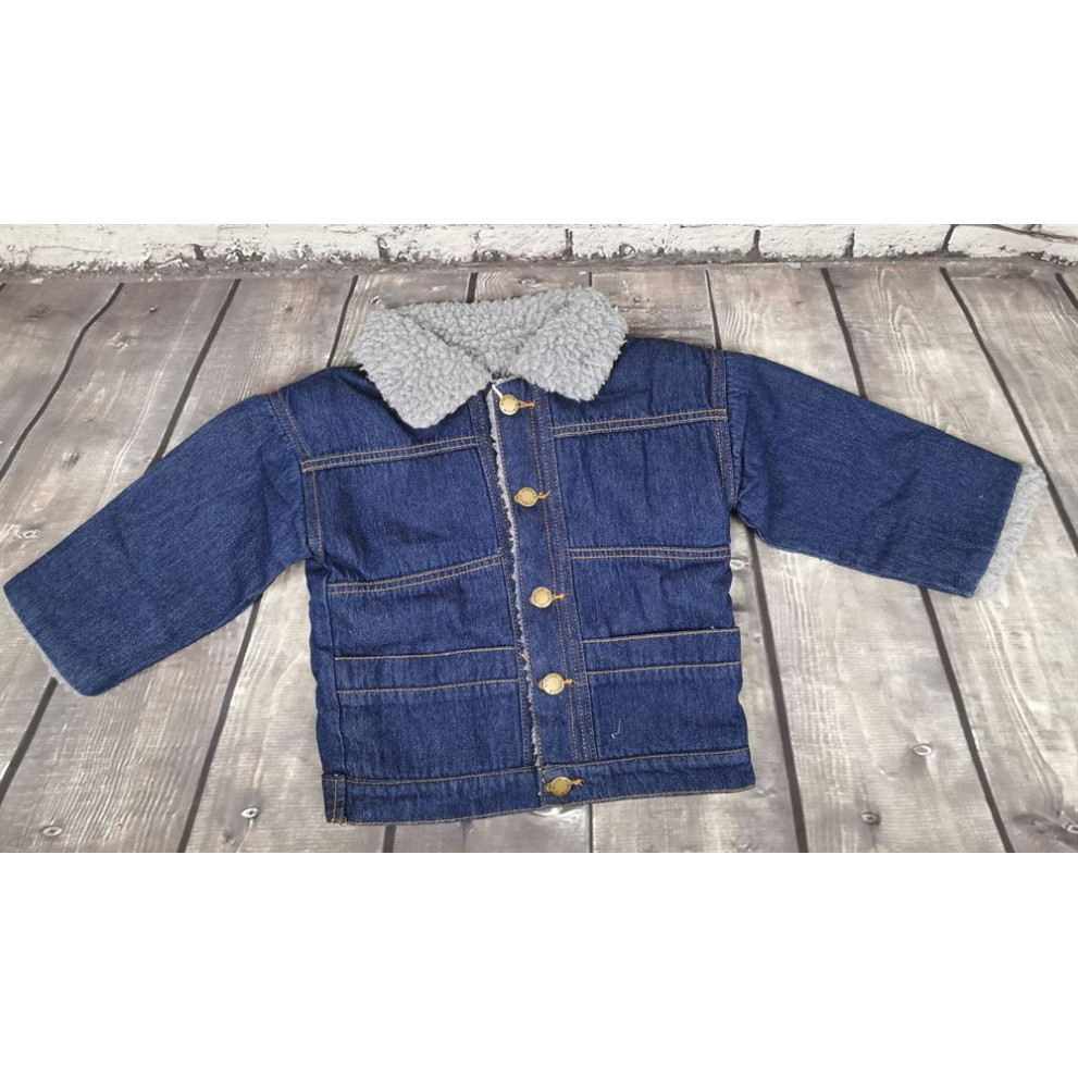 Джинсова курточка утеплена 1443