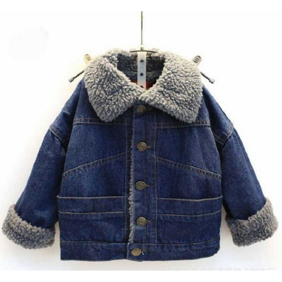 Джинсова курточка утеплена 1443