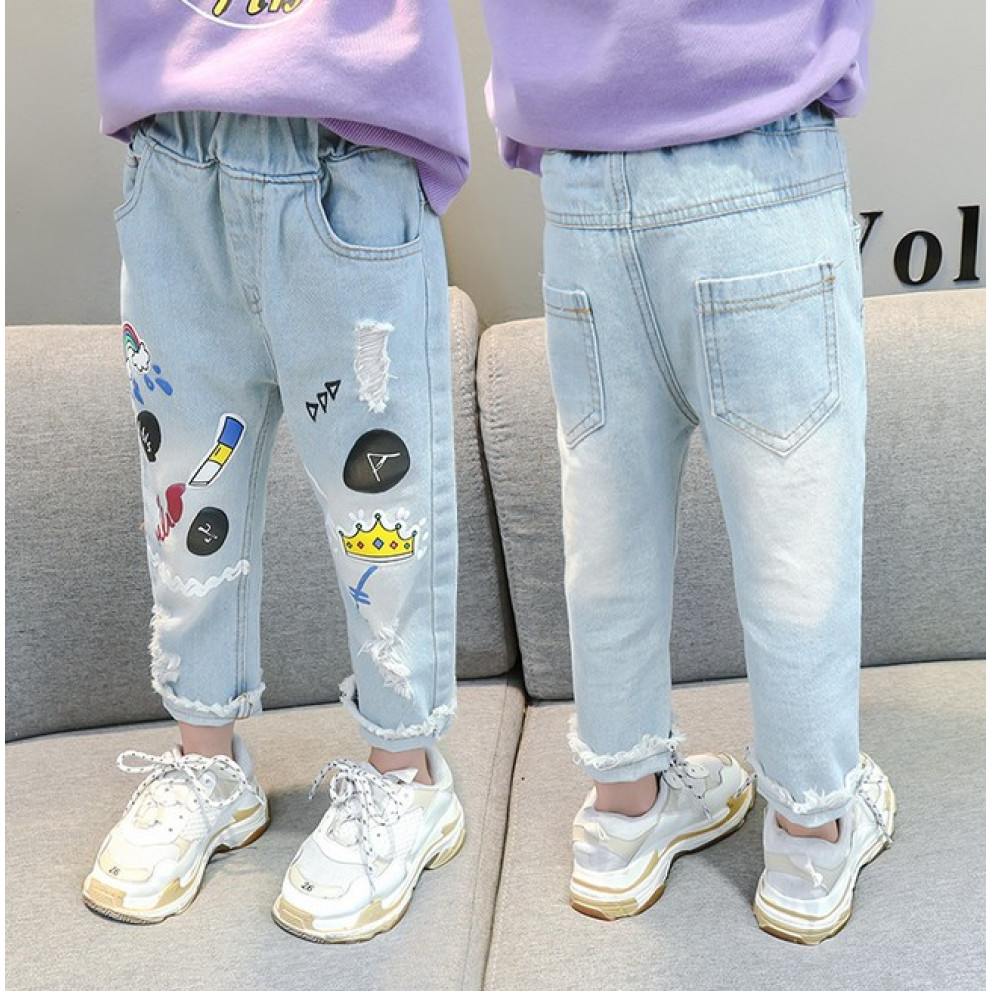 Джинси для дівчинки Crown 4430