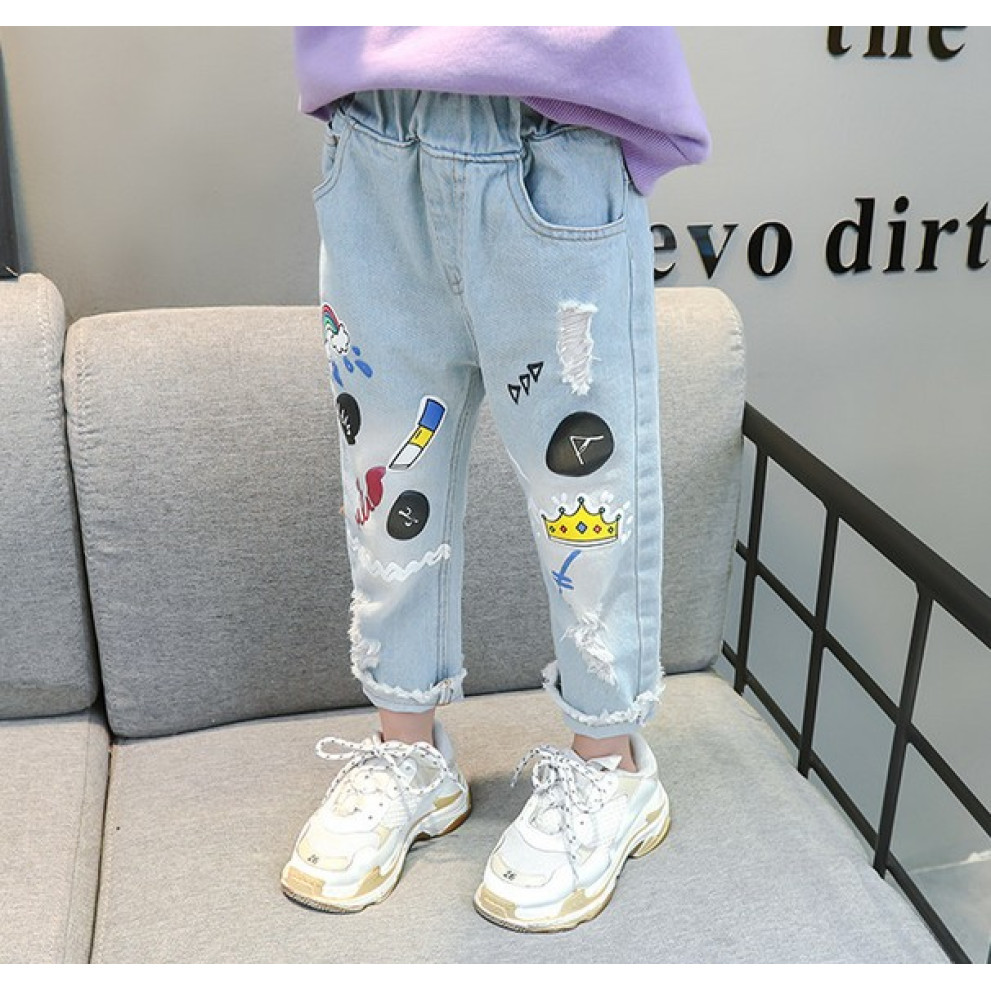 Джинси для дівчинки Crown 4430