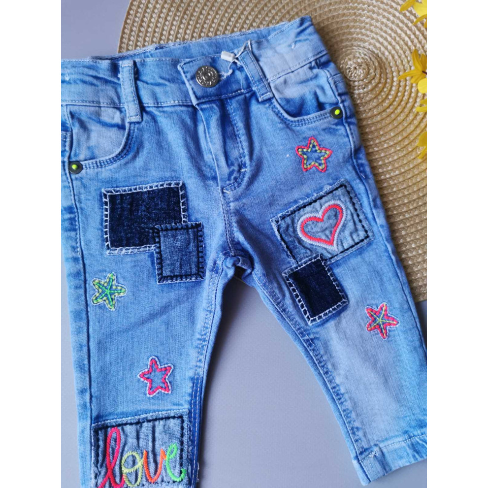 Джинси для дівчинки Love 1098