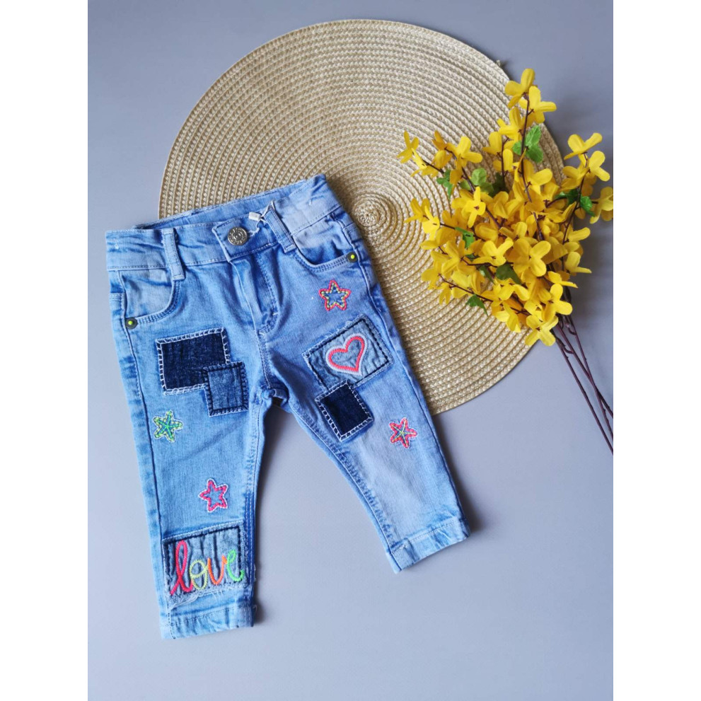 Джинси для дівчинки Love 1098
