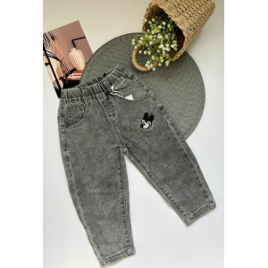 Джинси для хлопчика сірі 10387