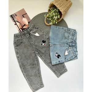 Джинси для хлопчика сірі 10387