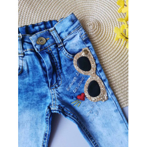 Джинси світлі Glasses 1068