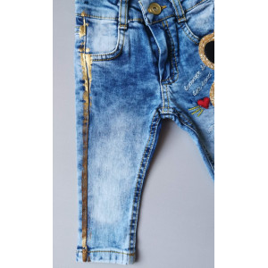 Джинси світлі Glasses 1068