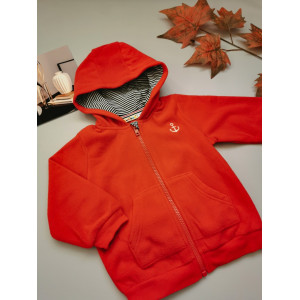 Флісова кофтинка червона 30002