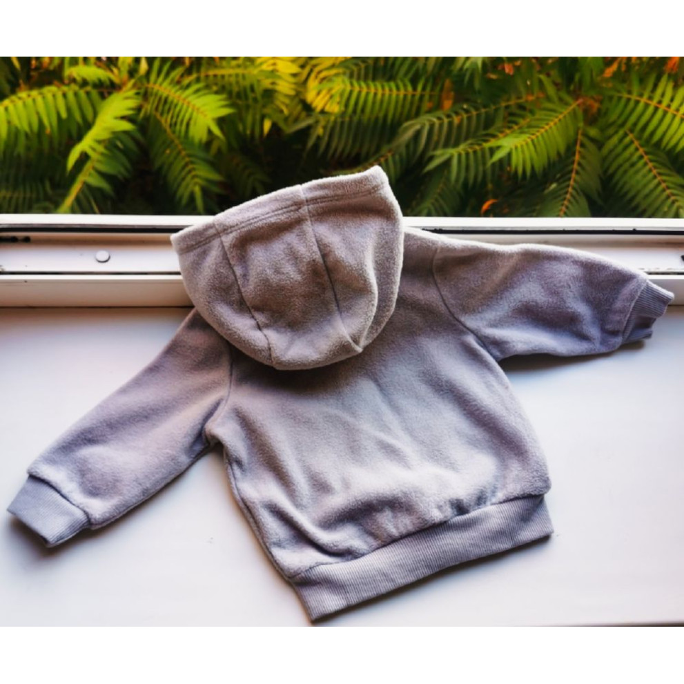 Флісова кофтинка сіра 30003