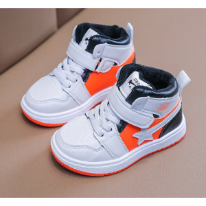 Хайтопи демі DBD AIR з помаранчевими вставками 