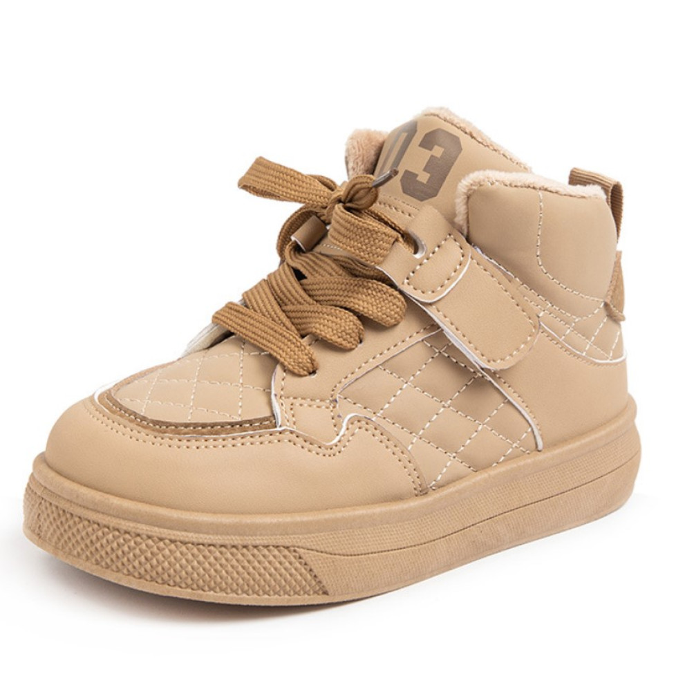 Хайтопи демі Diamond 2 на липучці бежеві