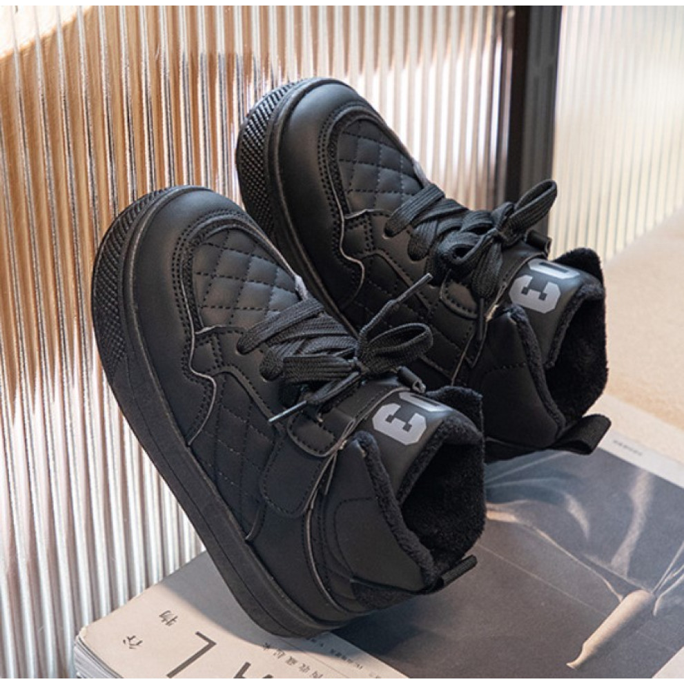 Хайтопи демі Diamond 2 на липучці чорні