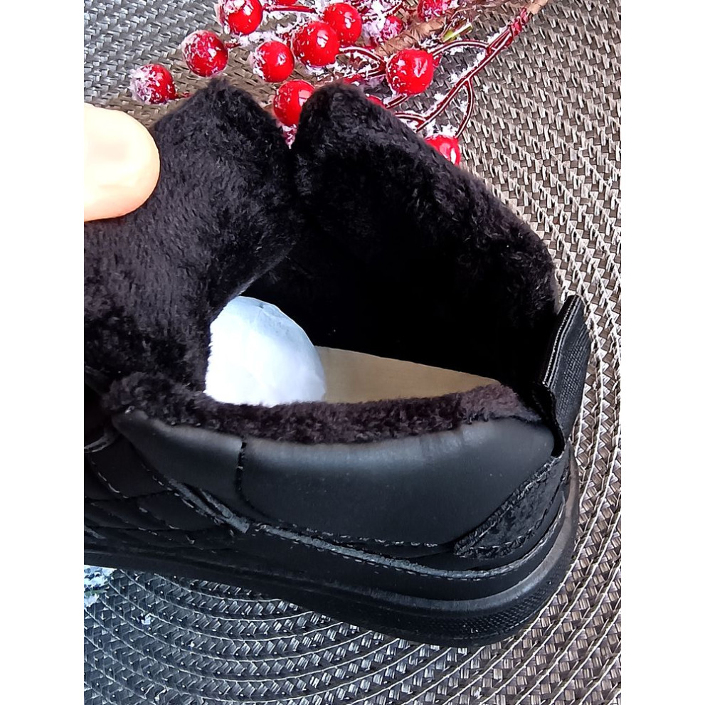 Хайтопи демі Diamond 2 на липучці чорні