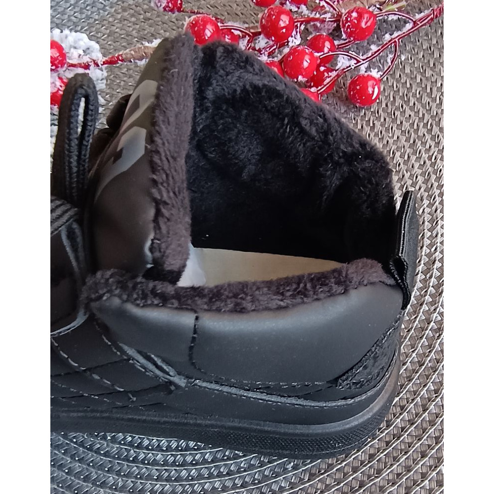 Хайтопи демі Diamond 2 на липучці чорні