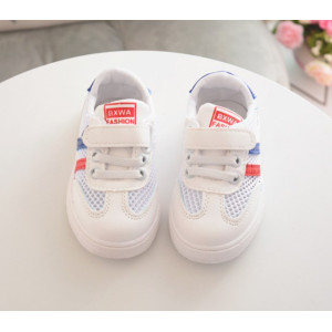 Кеди літні дихаюча сітка BXWA з синіми смужками