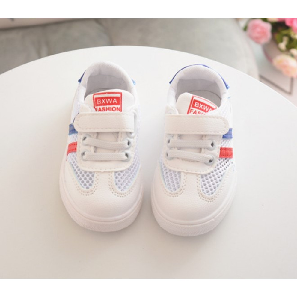 Кеди літні дихаюча сітка BXWA з синіми смужками