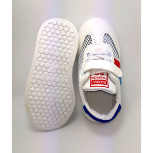 Кеди літні дихаюча сітка BXWA з синіми смужками