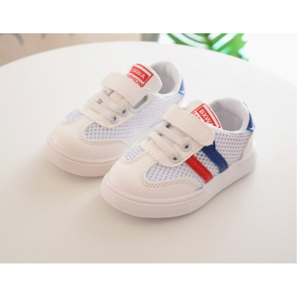 Кеди літні дихаюча сітка BXWA з синіми смужками