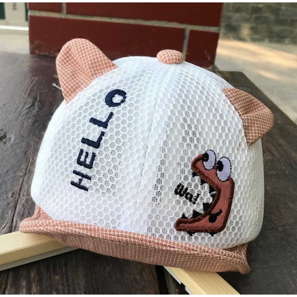 Кепка Hello коричнева 4241