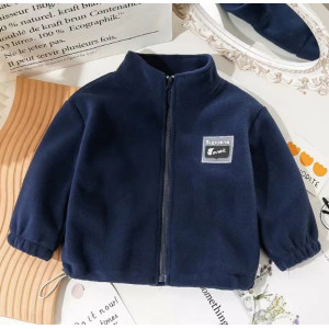 Кофта утелена фліска Supoene темно-синя 1975