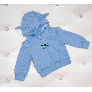 Кофта Зайчик синя 1970