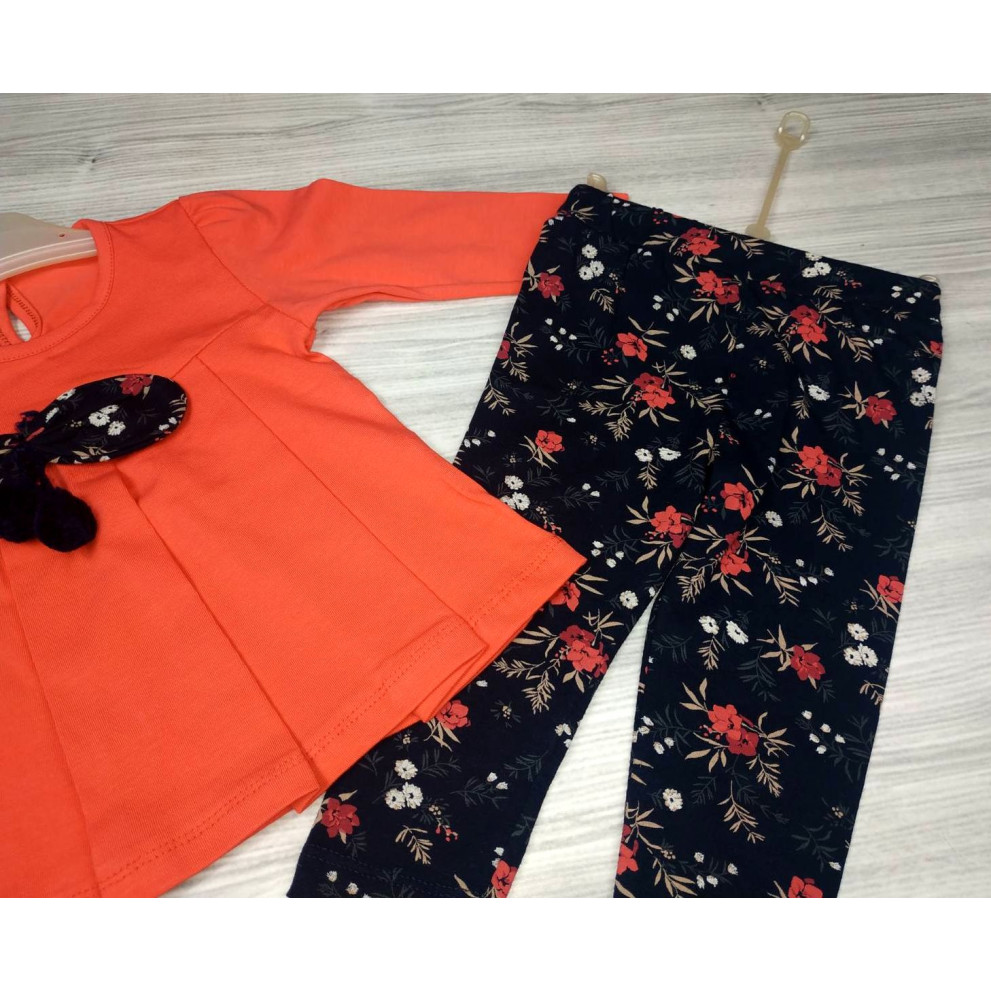 Комплект для дівчинки Бантик червоний 4802