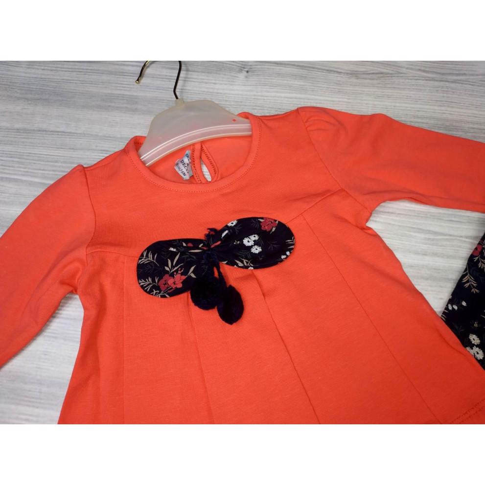 Комплект для дівчинки Бантик червоний 4802