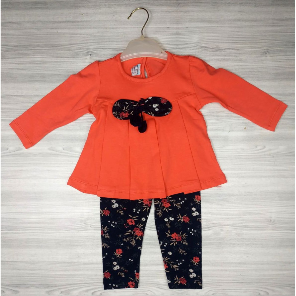 Комплект для дівчинки Бантик червоний 4802