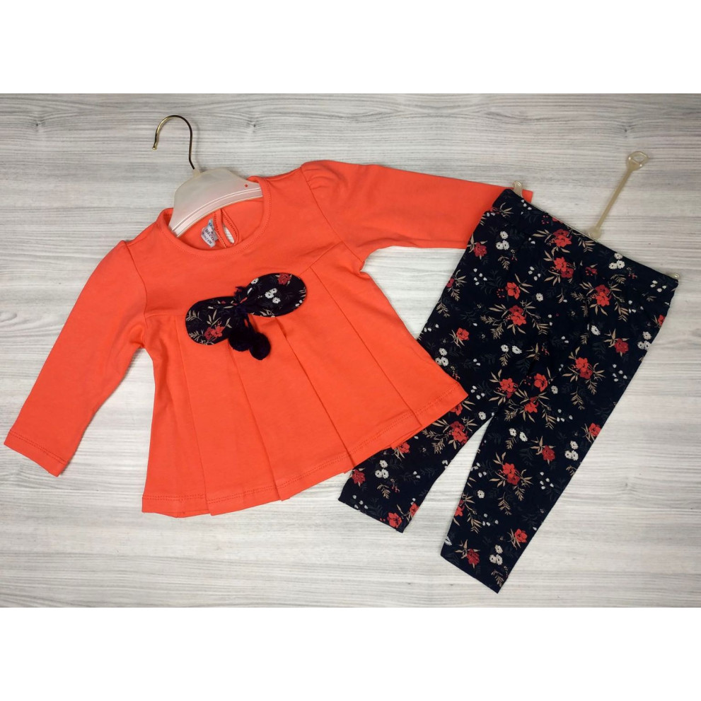 Комплект для дівчинки Бантик червоний 4802