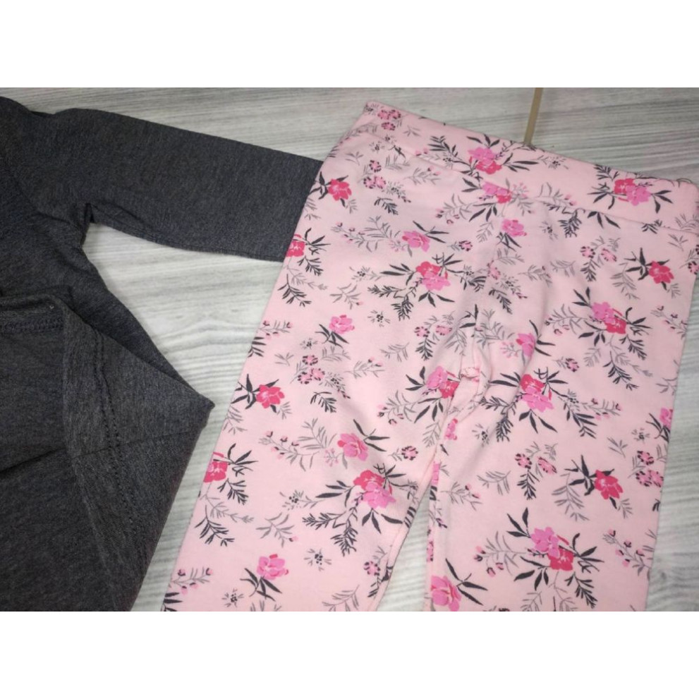 Комплект для дівчинки Бантик сірий 4801