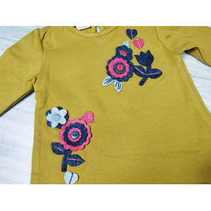 Комплект для дівчинки Flowers жовтий 4761