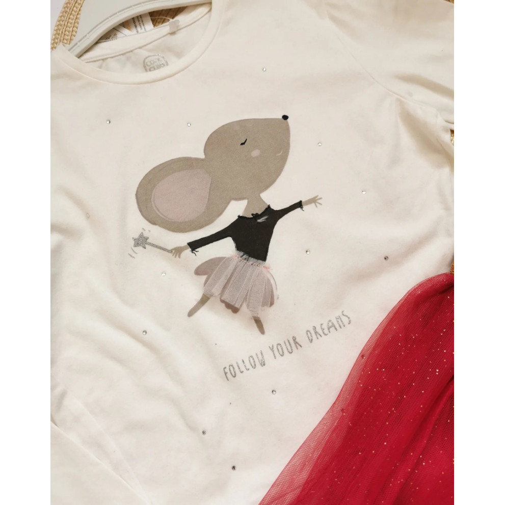 Комплект для дівчинки зі спідничкою 30243