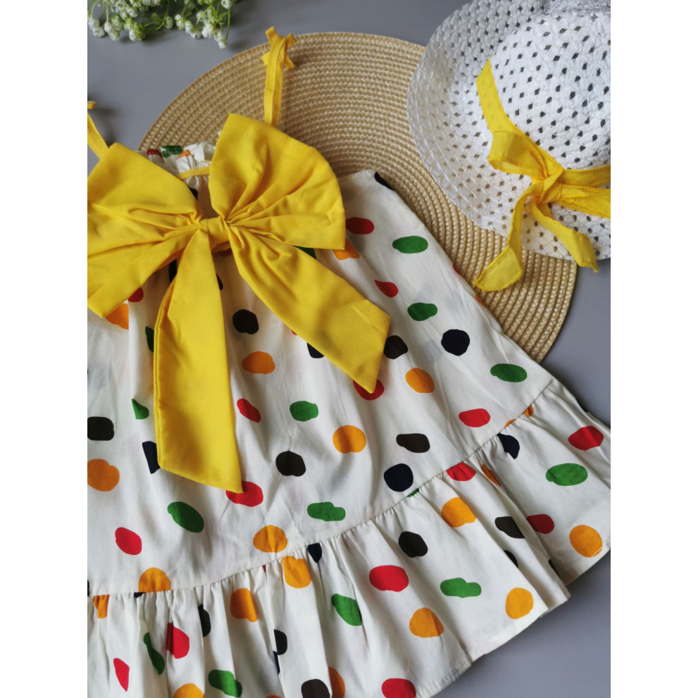 Комплект сукня+капелюшок  4158