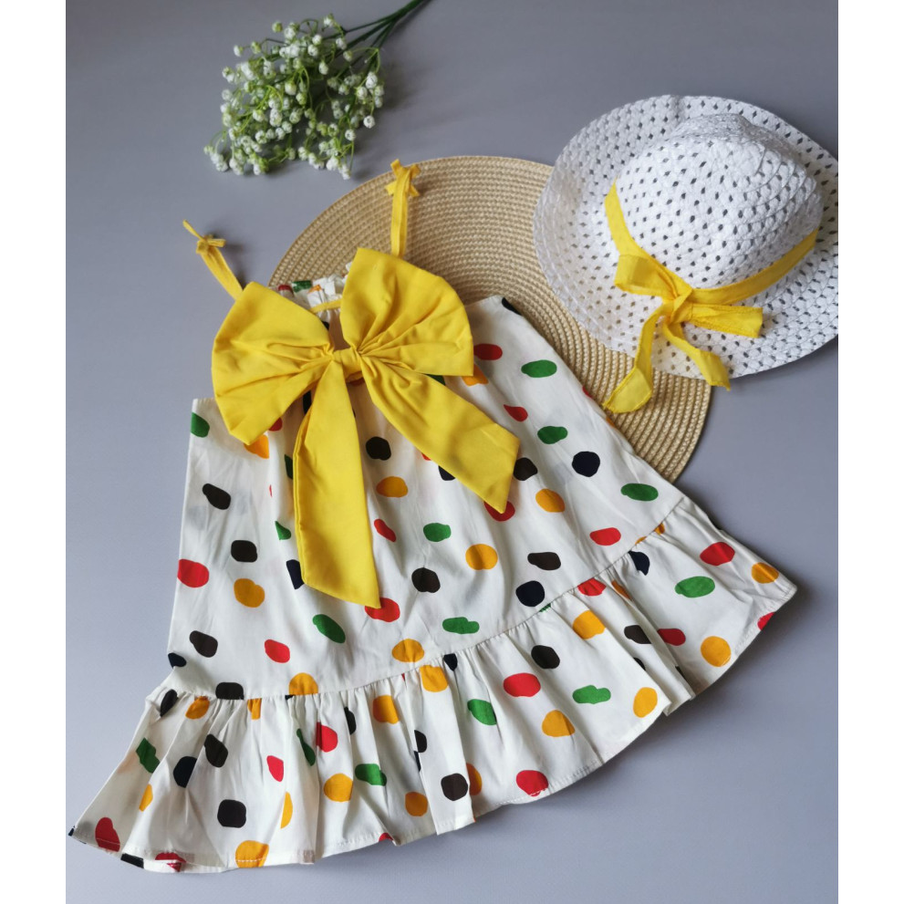 Комплект сукня+капелюшок  4158