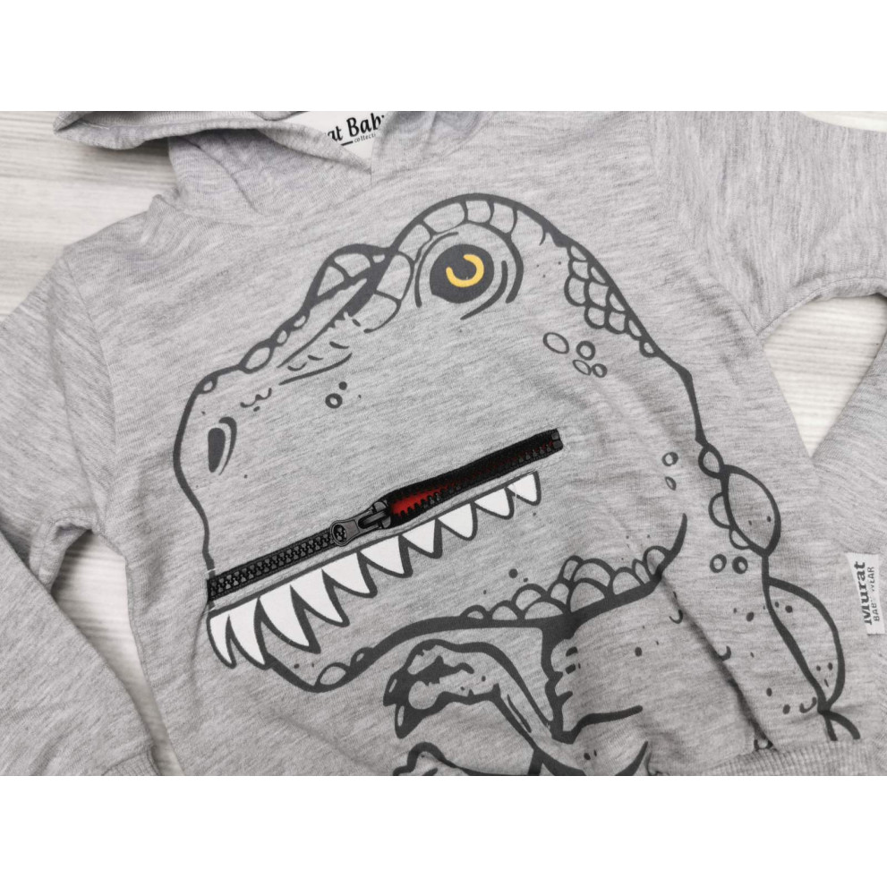 Костюм хлопчику Діно сірий 1763