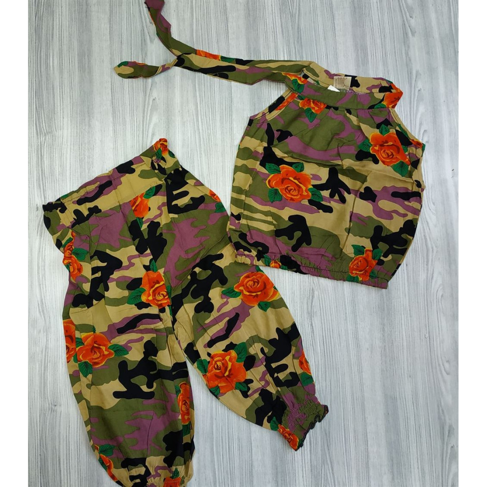 Костюм літній для дівчинки фіолет 3108