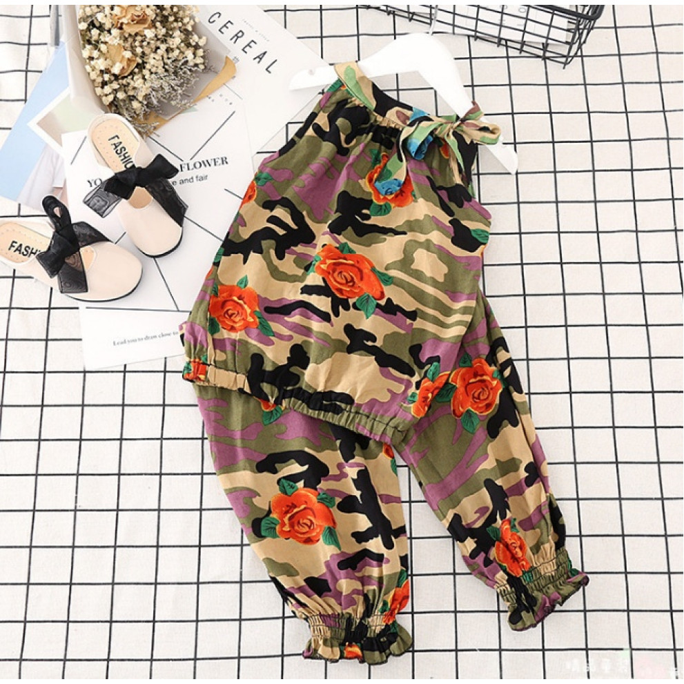 Костюм літній для дівчинки фіолет 3108